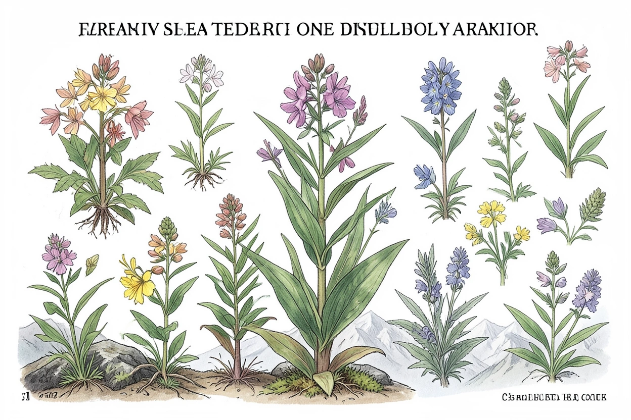 Fleurs alpines