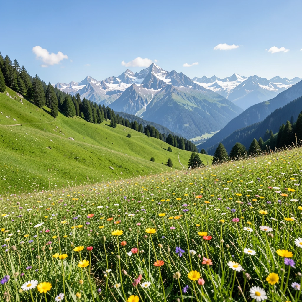 Paysage alpin